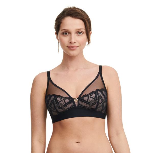 La bralette triangle dentelle florale, Chantelle X, Magasinez des  Bralettes pour Femme en ligne