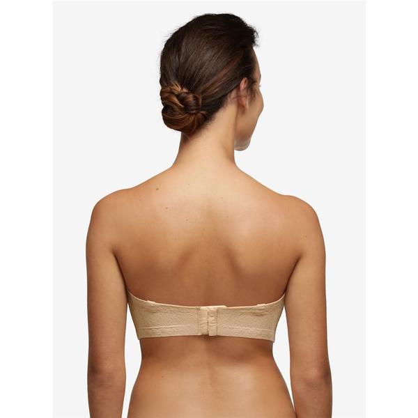 Chantelle - Soutien strapless - Norah Rose tendre-0RG 32 D