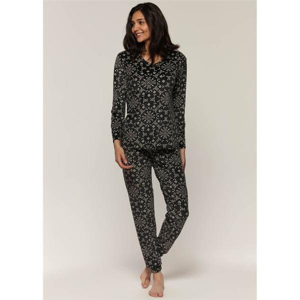 Claudel Pyjama 2 pi ces Noir L Boutique Canicule