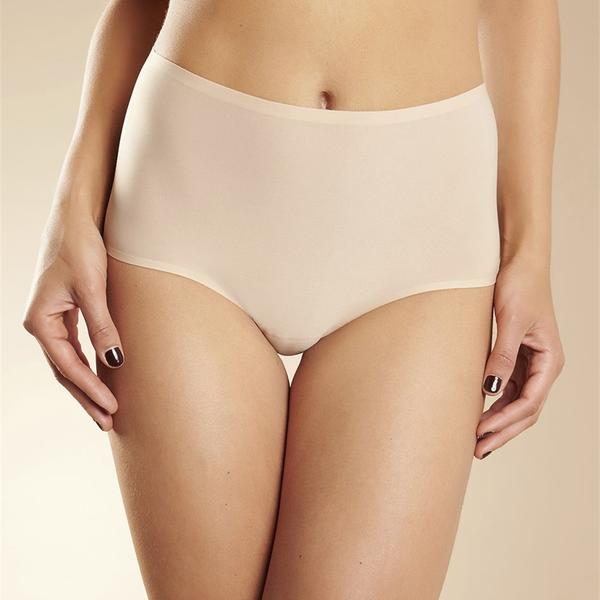 Chantelle - SOFT STRETCH - Culotte Taille Haute Softstretch Nu-wu OS