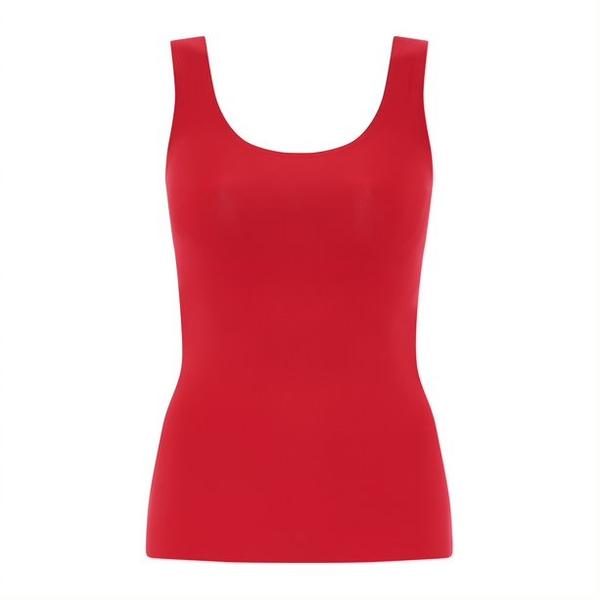 Chantelle - SOFT STRETCH - SOFT STRETCH Camisole seamless Rouge OS