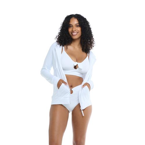 Body and beach Adeline Rashguard upc 50 Blanc XS Boutique Canicule