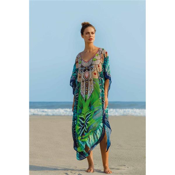 Caftan de plage Imprim 10