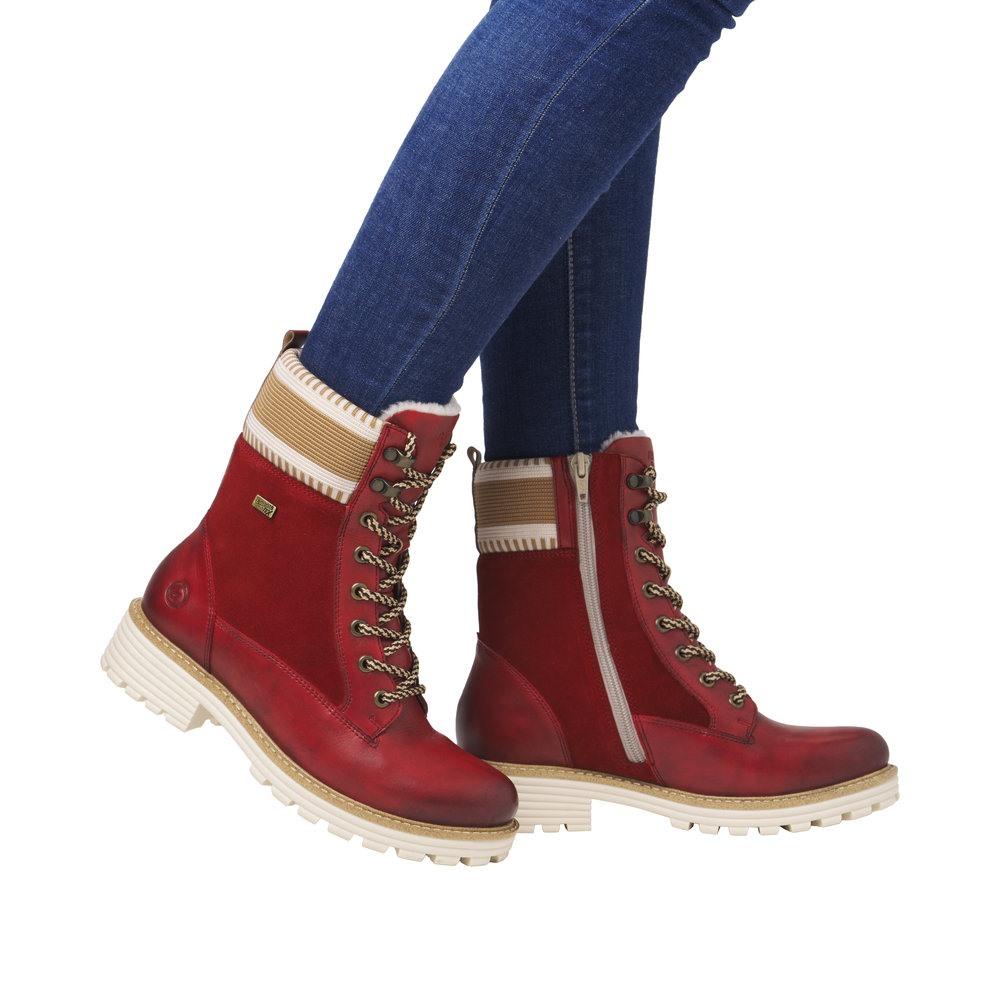 Remonte - Botte Rouge 38