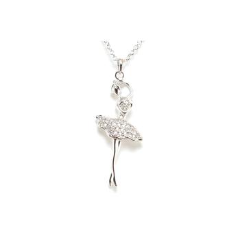 Chaîne et pendentif Danseuse balai