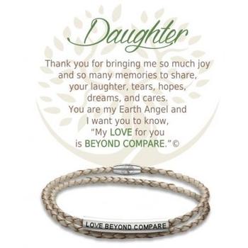 Bracelet cuir/inox Fille