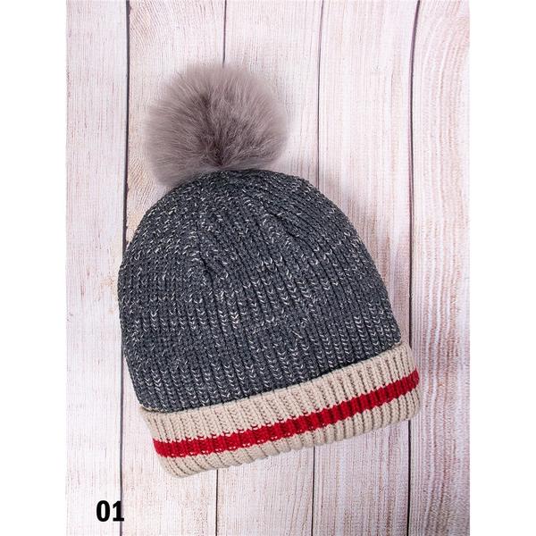 Cherie Bliss Tuque Gris Boutique Tout en mode