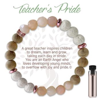 Bracelet Aromathérapie (Fierté de l'enseignant)