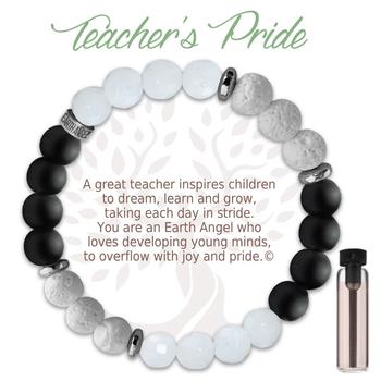 Bracelet Aromathérapie (Fierté de l'enseignant)