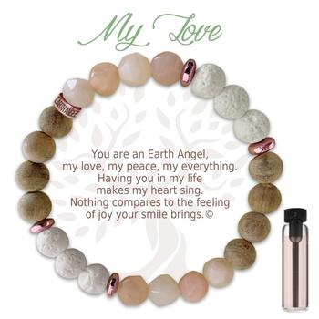 Bracelet Aromathérapie (Mon amour)