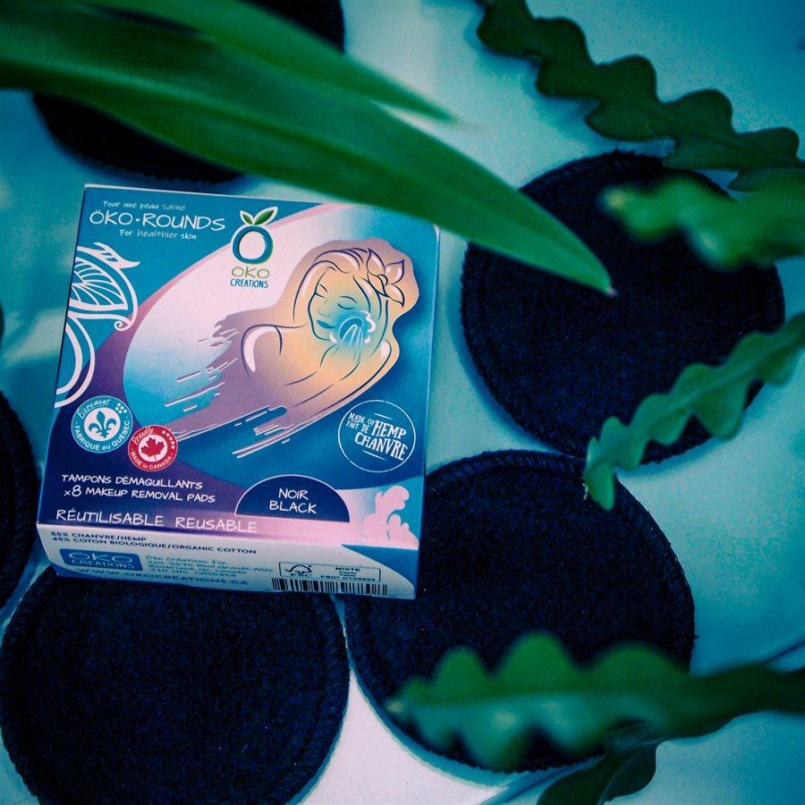 Öko Créations - Tampons démaquillants (chanvre et coton bio)
