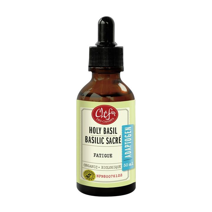 Clef des Champs - Teinture simple Basilic sacré 50 mL