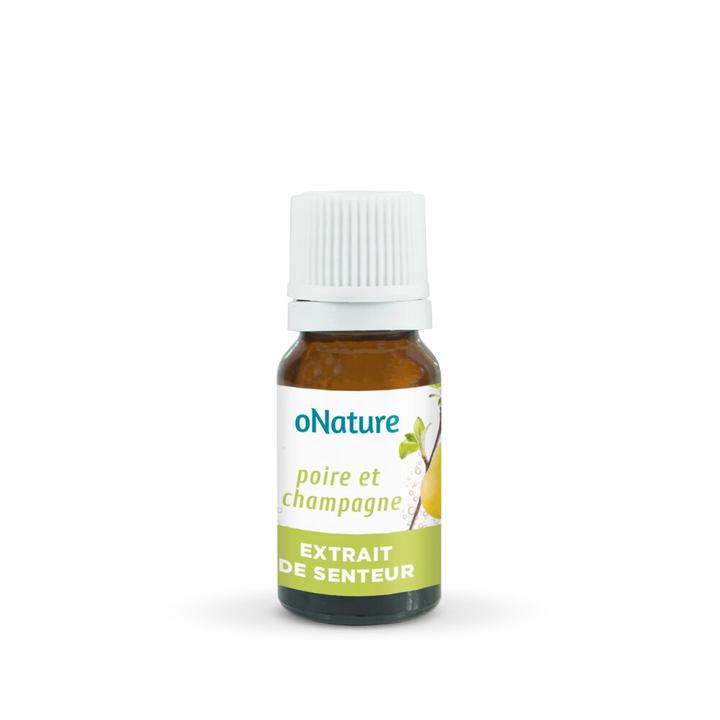 oNature - Extrait de senteur - 10 mL Poire et Champagne (com. spéciale)