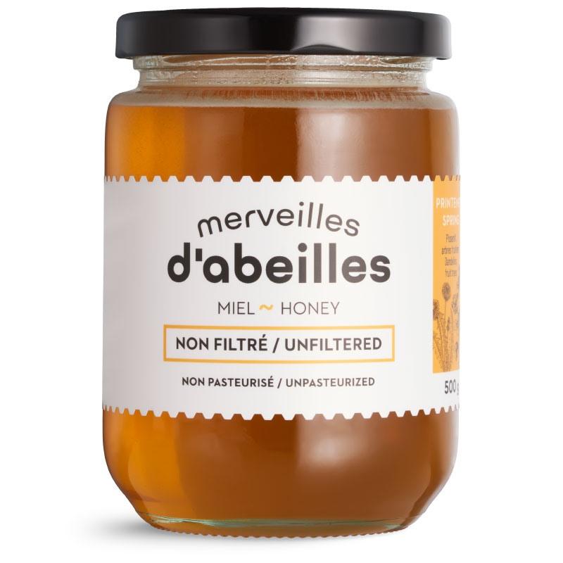 Merveilles d'Abeilles - Miel non filtré