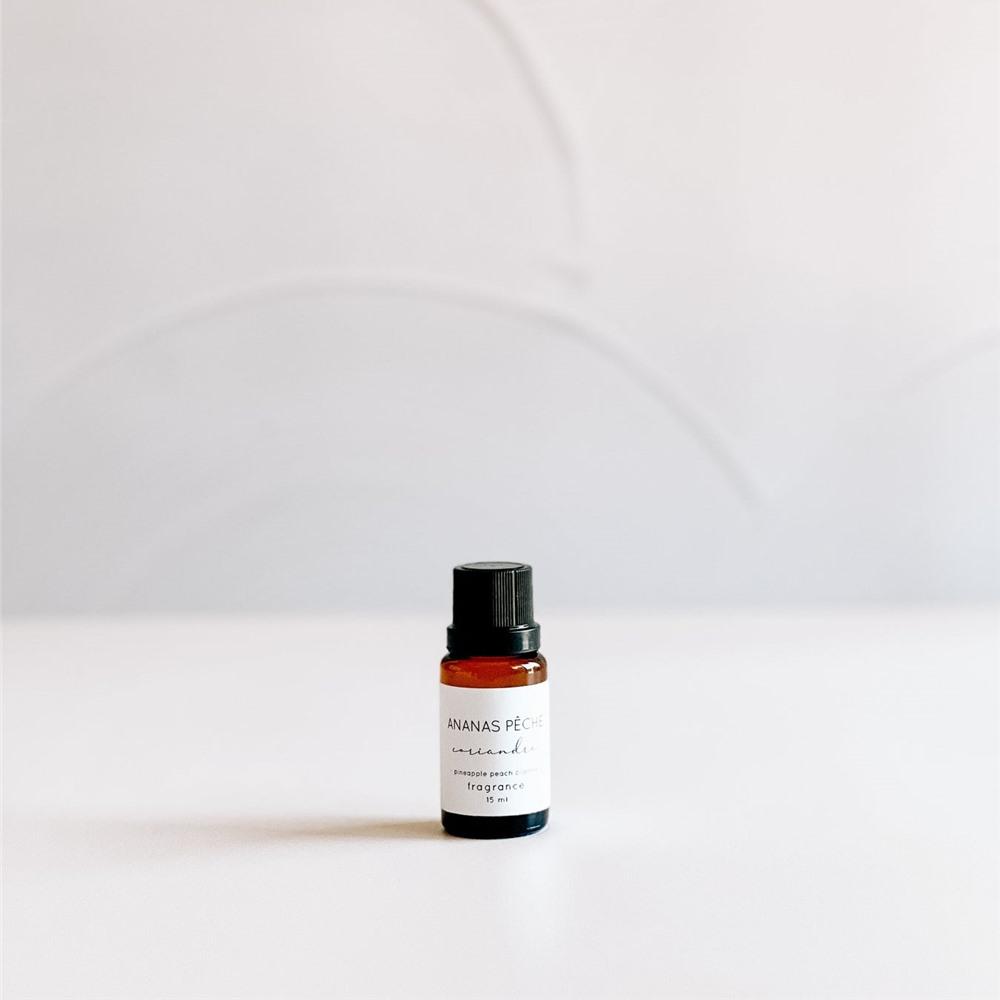Marée chandelles - Fragrance 15 mL Ananas Pêche et coriandre