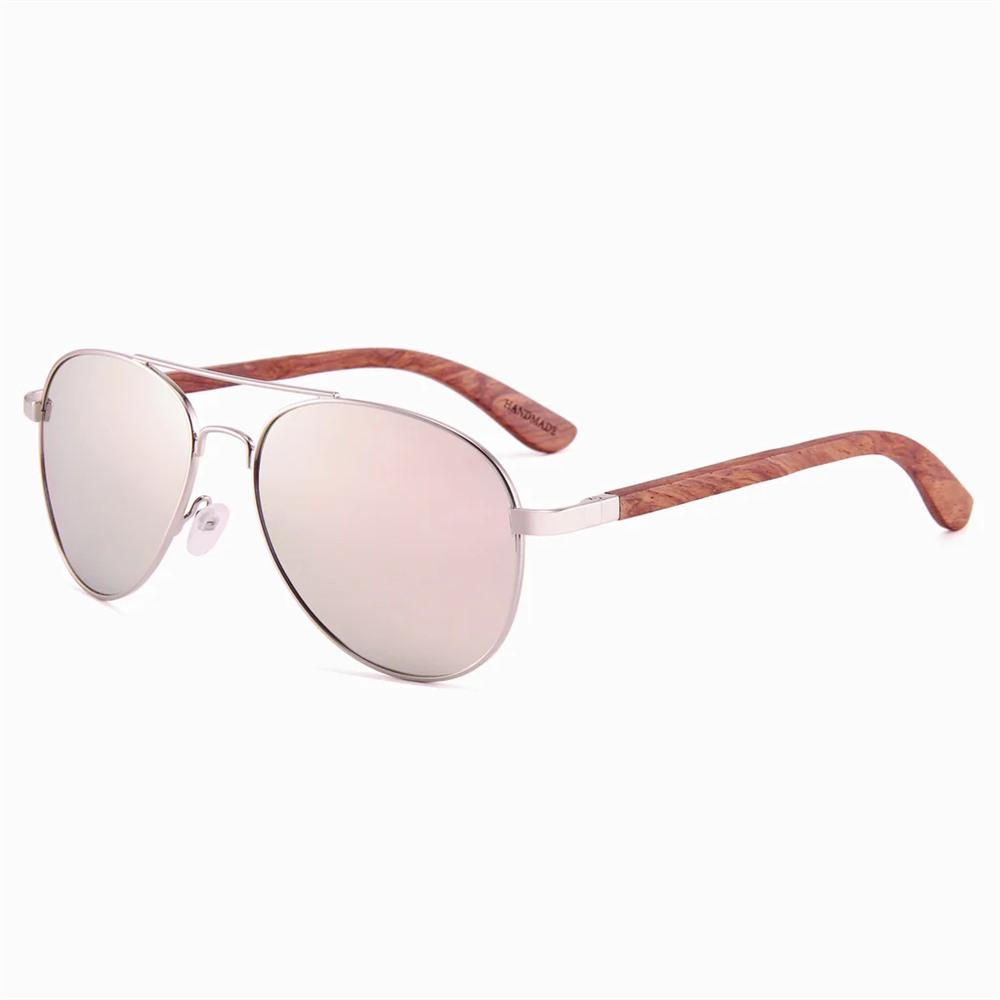Kuma - Lunettes soleil polarisées HAWAI Rose gold miroir