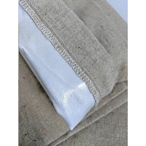 Holtrae 2 Sacs à Pain RéUtilisables En Lin Biologique Avec