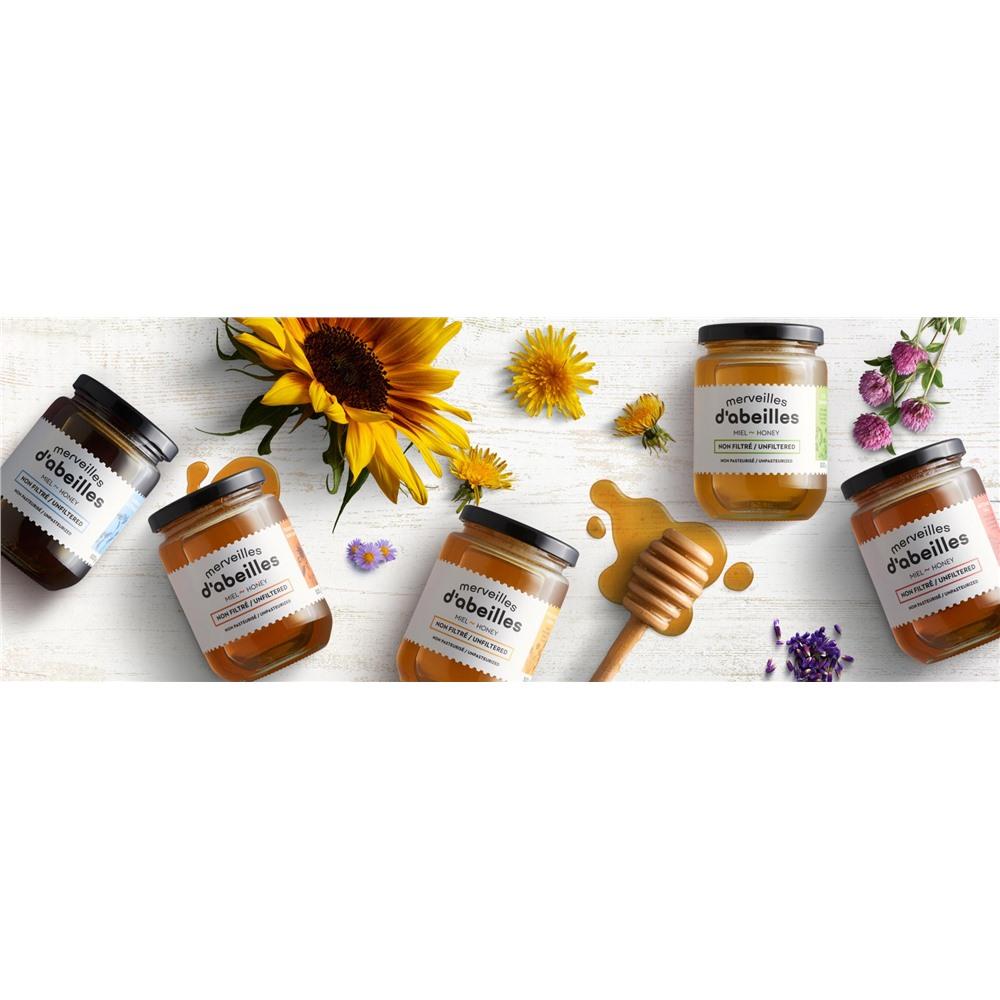 Merveilles d'Abeilles - Miel non filtré