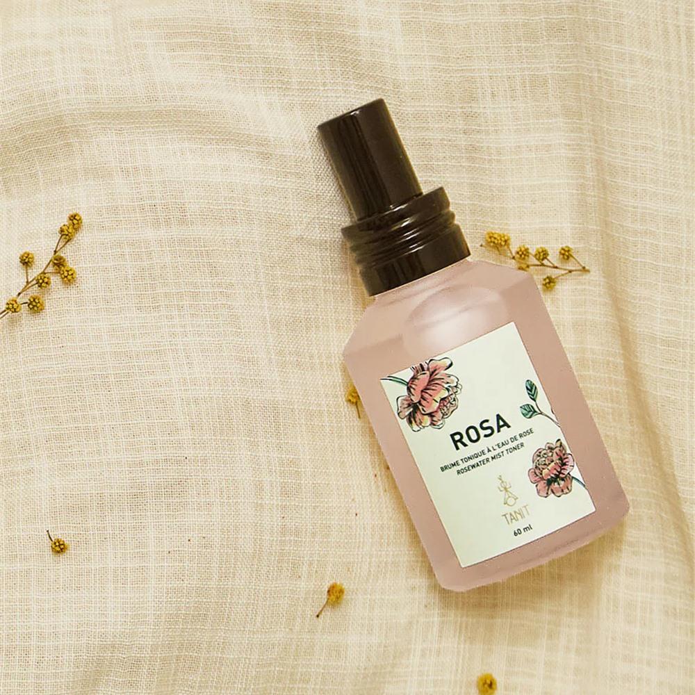 Tanit  - Brume tonique hydratante à l'eau de rose 60 mL (com. spéciale)