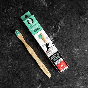 Brosse à dents en bambou pour animaux