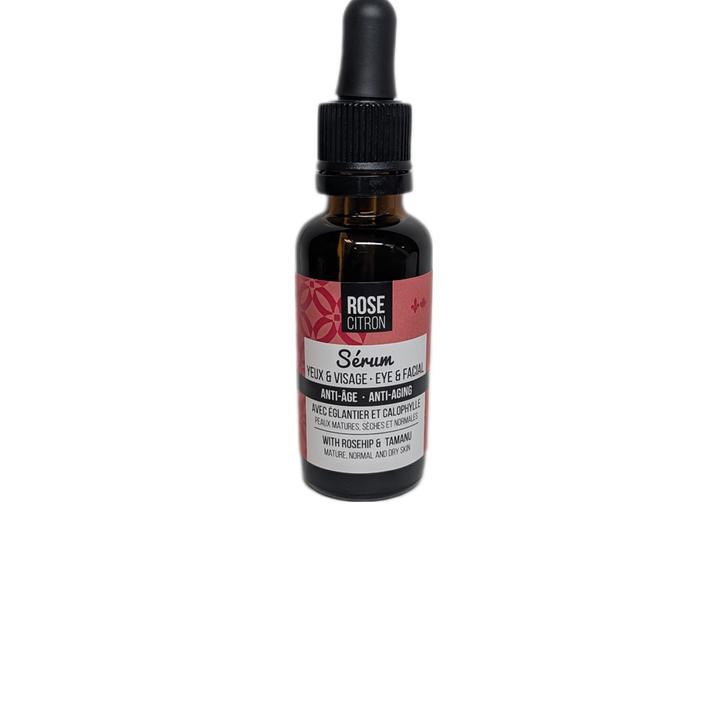 Rose Citron - Sérum contour des yeux et visage - Anti âge 30 mL (com. spéciale)