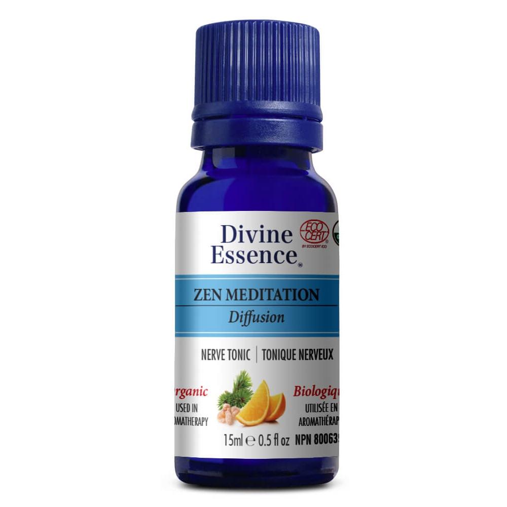 Divine Essence - Complexe d'huiles essentielles biologiques pour diffuseur