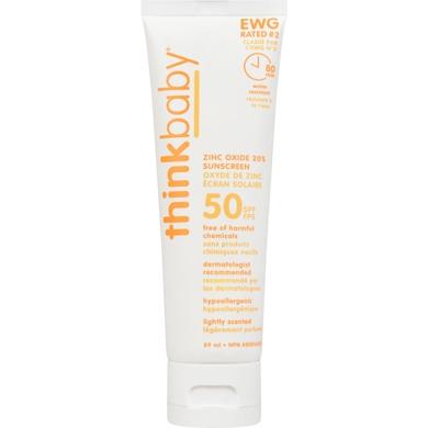 Crème solaire bébé FPS 50+