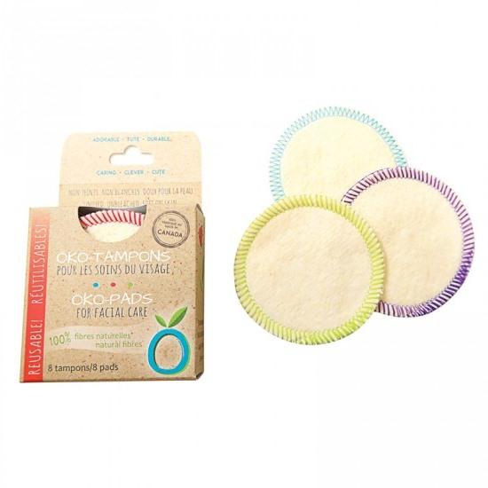 Öko Créations - Tampons démaquillants (chanvre et coton bio)