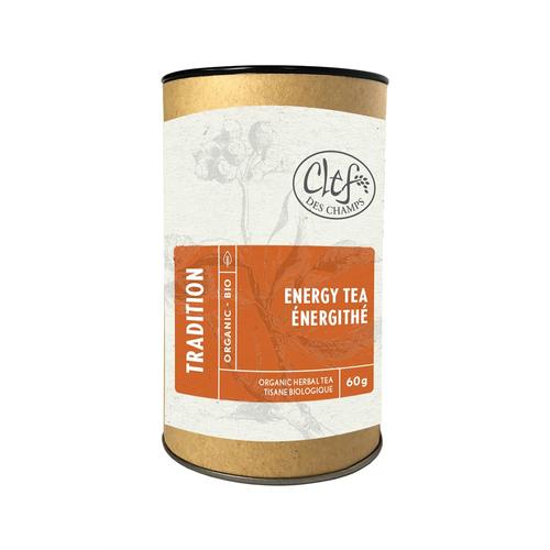 Clef des Champs - Tisane biologique en tube Énergithé 60g | Terre à soi