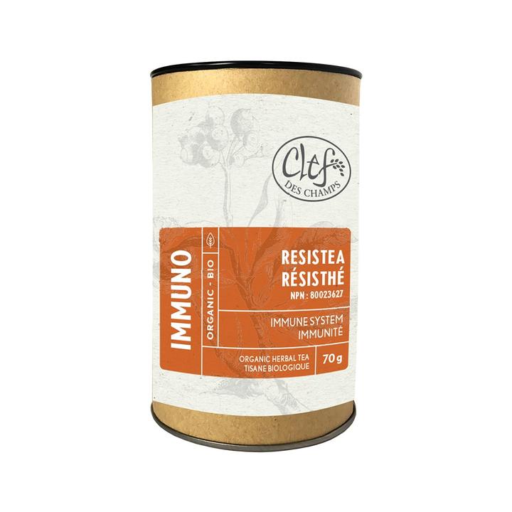 Clef des Champs - Infusion biologique en tube Résisthé 70g