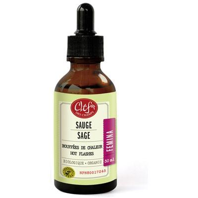 Clef des Champs - Teinture simple Sauge 50 mL