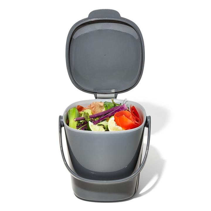 Oxo - Poubelle à compost 2.8L Gris