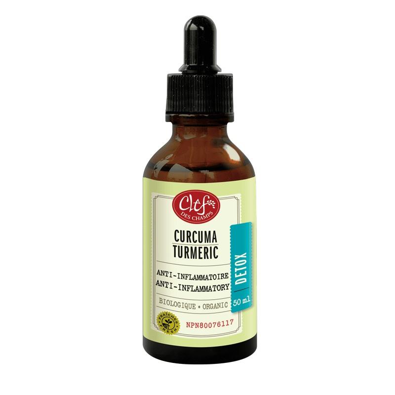 Clef des Champs - Teinture simple Curcuma 50 mL