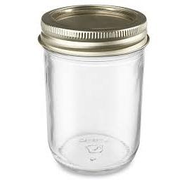 Pot pour conserves (Mason) - 250 mL (8 oz) Ouverture régulière