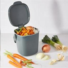 Oxo - Poubelle à compost 2.8L Gris