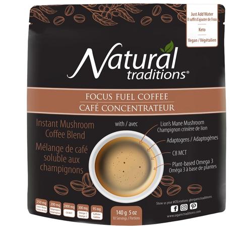 Café instantané aux champignons -
