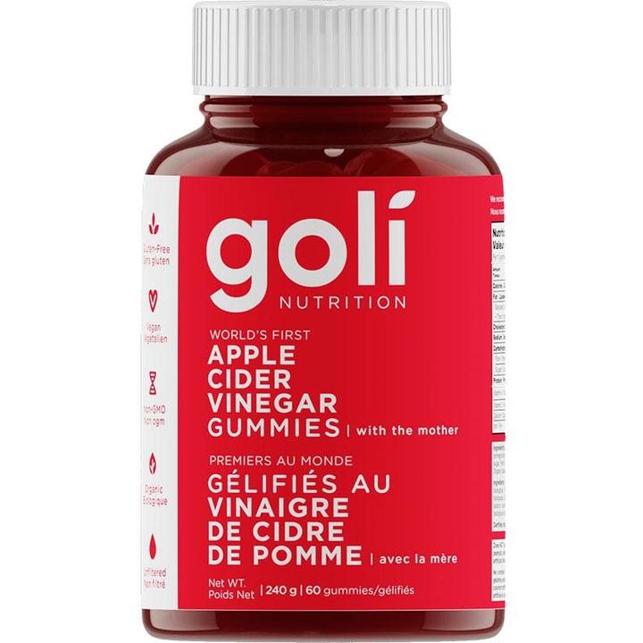 Goli - Jujubes de vinaigre de cidre de pomme 240g