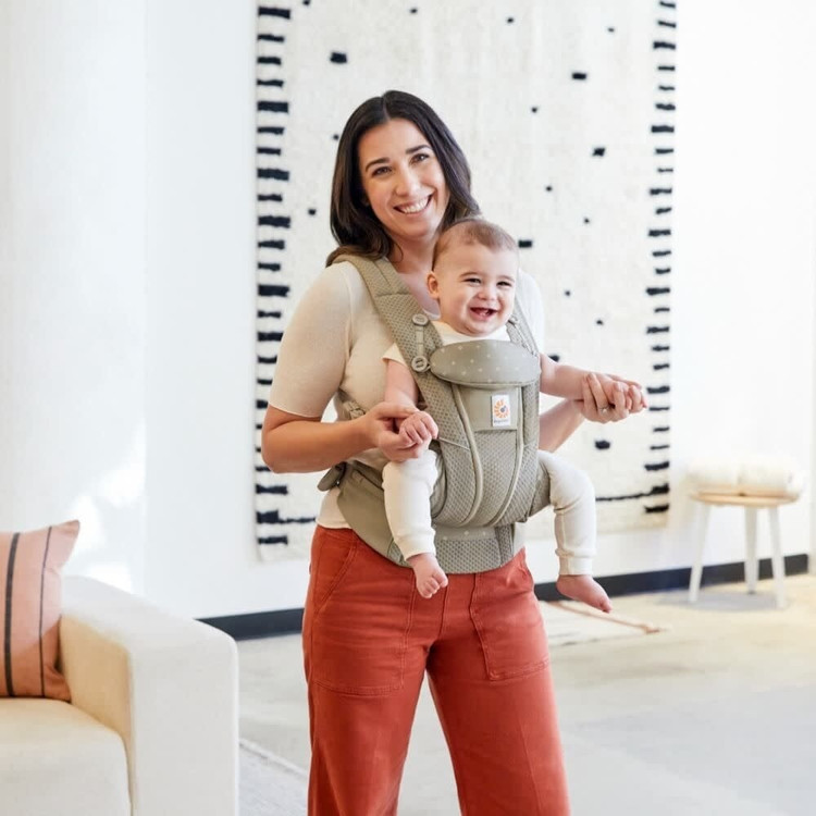 Baby carrier - Omni Breeze - by Ergobaby - Soft Olive Green | Le