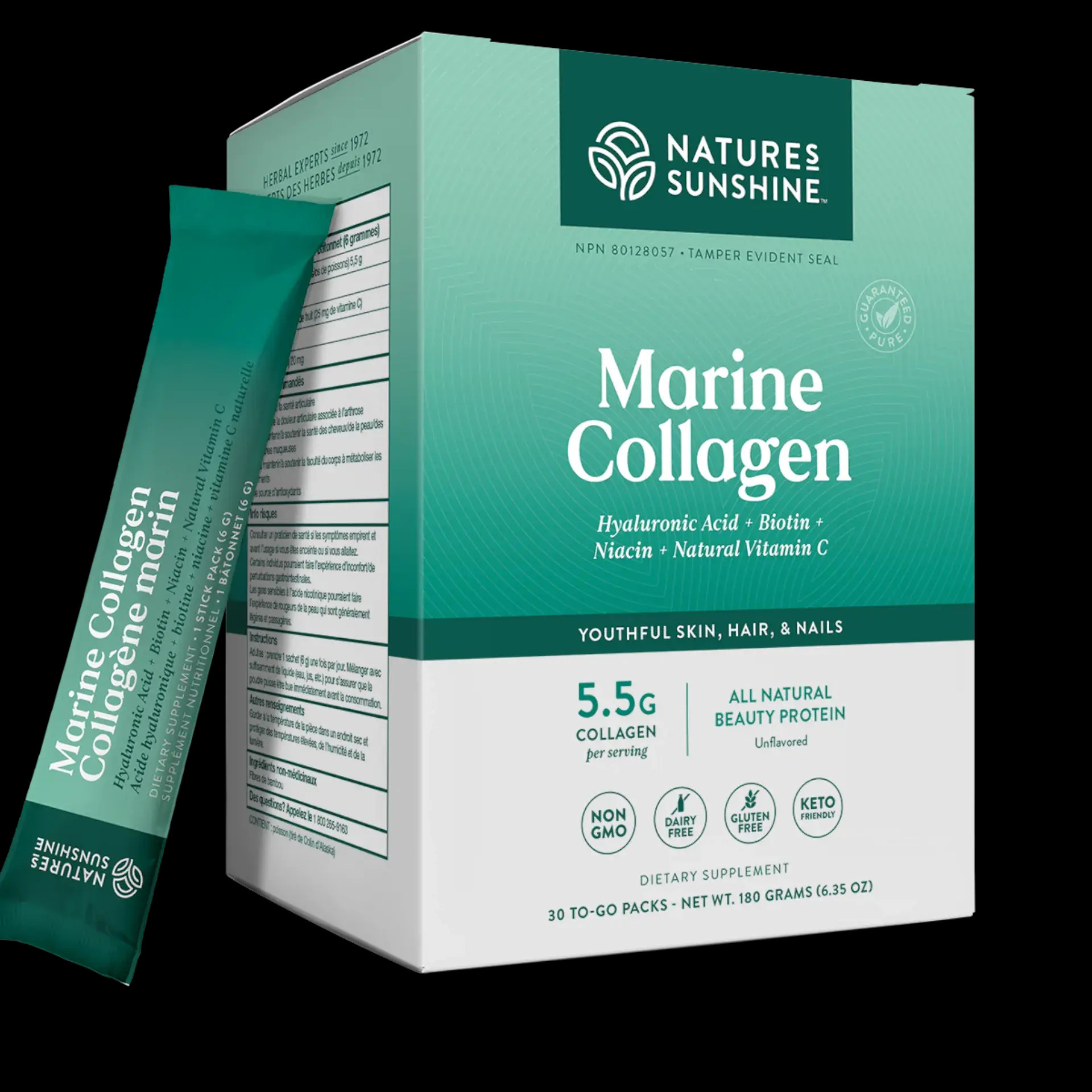 Marine Collagen - 30 Sachets - Nature Sunshine | Le Capucin
