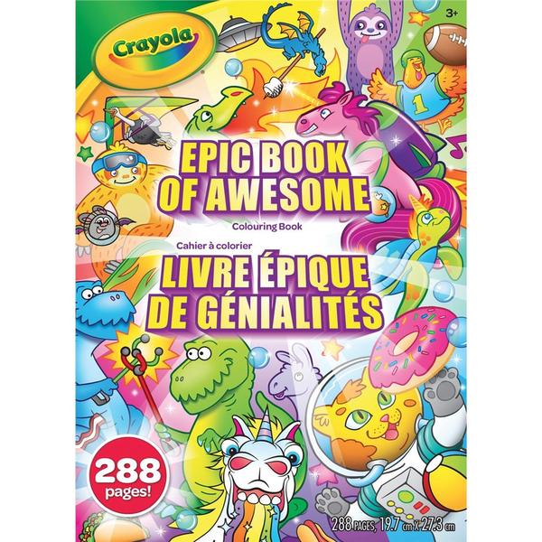 CRAYOLA - CAHIER A COLORIER 288 PAGES