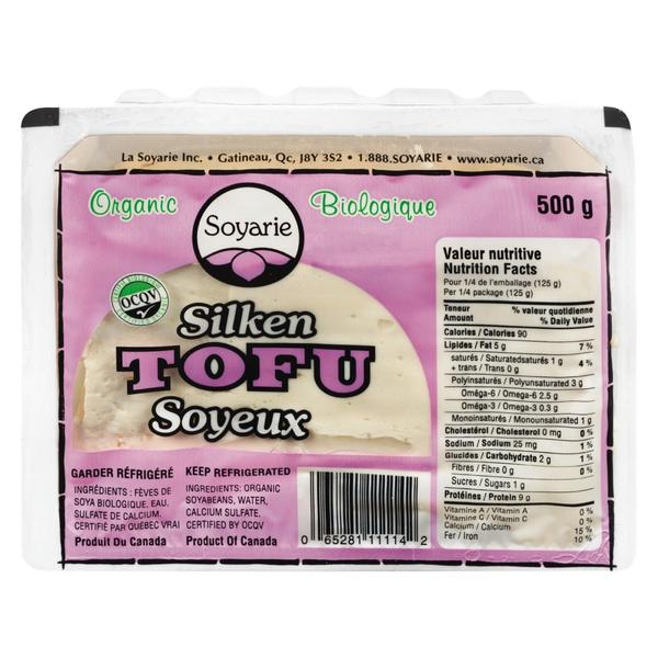SOYARIE - Tofu Soyeux bio 500 g