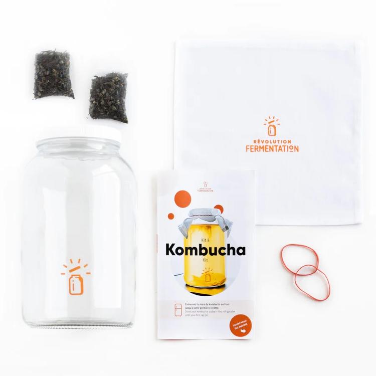 Révolution Fermentation - Kit pour kombucha maison de base