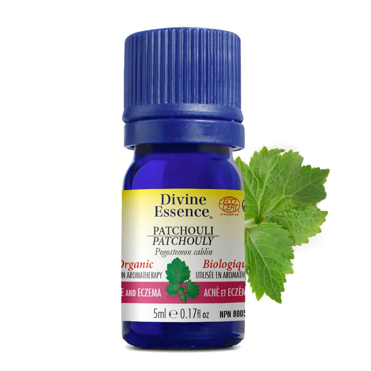 Divine essence - Huile essentielle Patchouli bio 5 ml