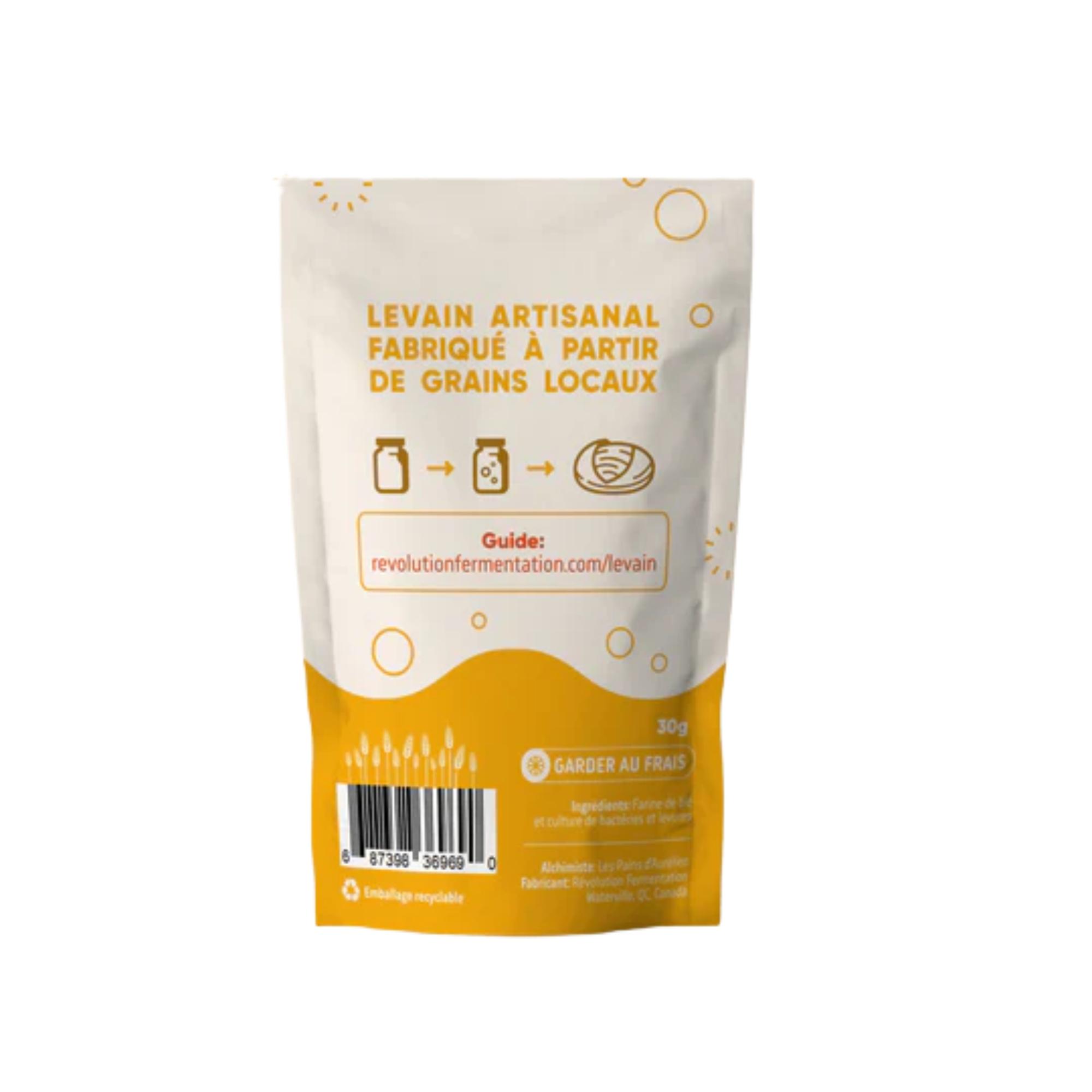Levain Déshydraté - Starter à Pain Au Blé - Probiotique - 100% Naturel - Neuf