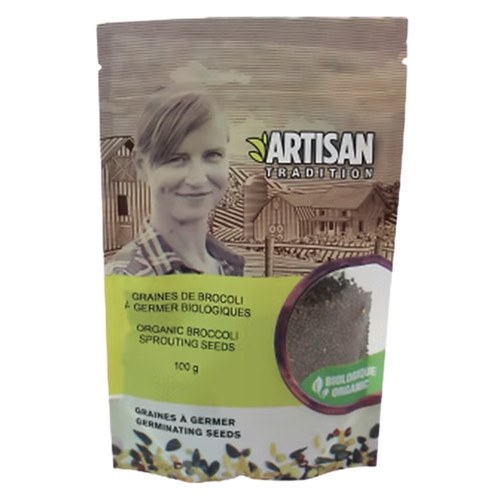 Graines De Brocoli Bio à Germer 125g - Germination Maison Vitamines Et Antioxydants