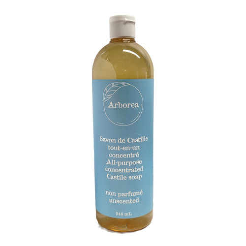 Savon de Castille liquide sans parfum, bio et local | Sant en vrac