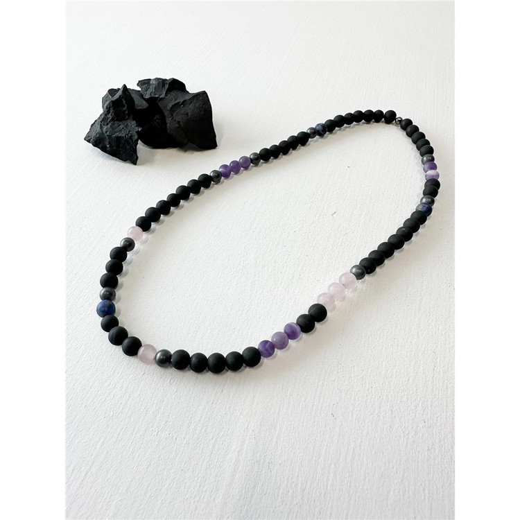 Intentions KAHU | Energy Necklace with Shungite | Santé en vrac