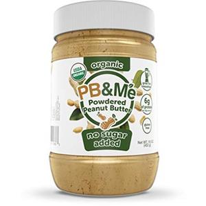 Poudre de protéines végétales biologique simple, beurre de cacahuète, 567 g