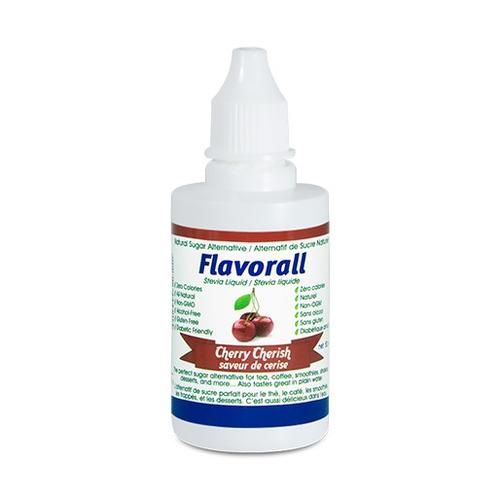 Flavorall - Liquide à saveur avec stevia- Cerises 50 ml