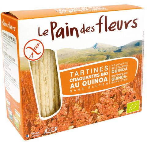 Le pain des fleurs - Tartines au quinoa bio 150 g